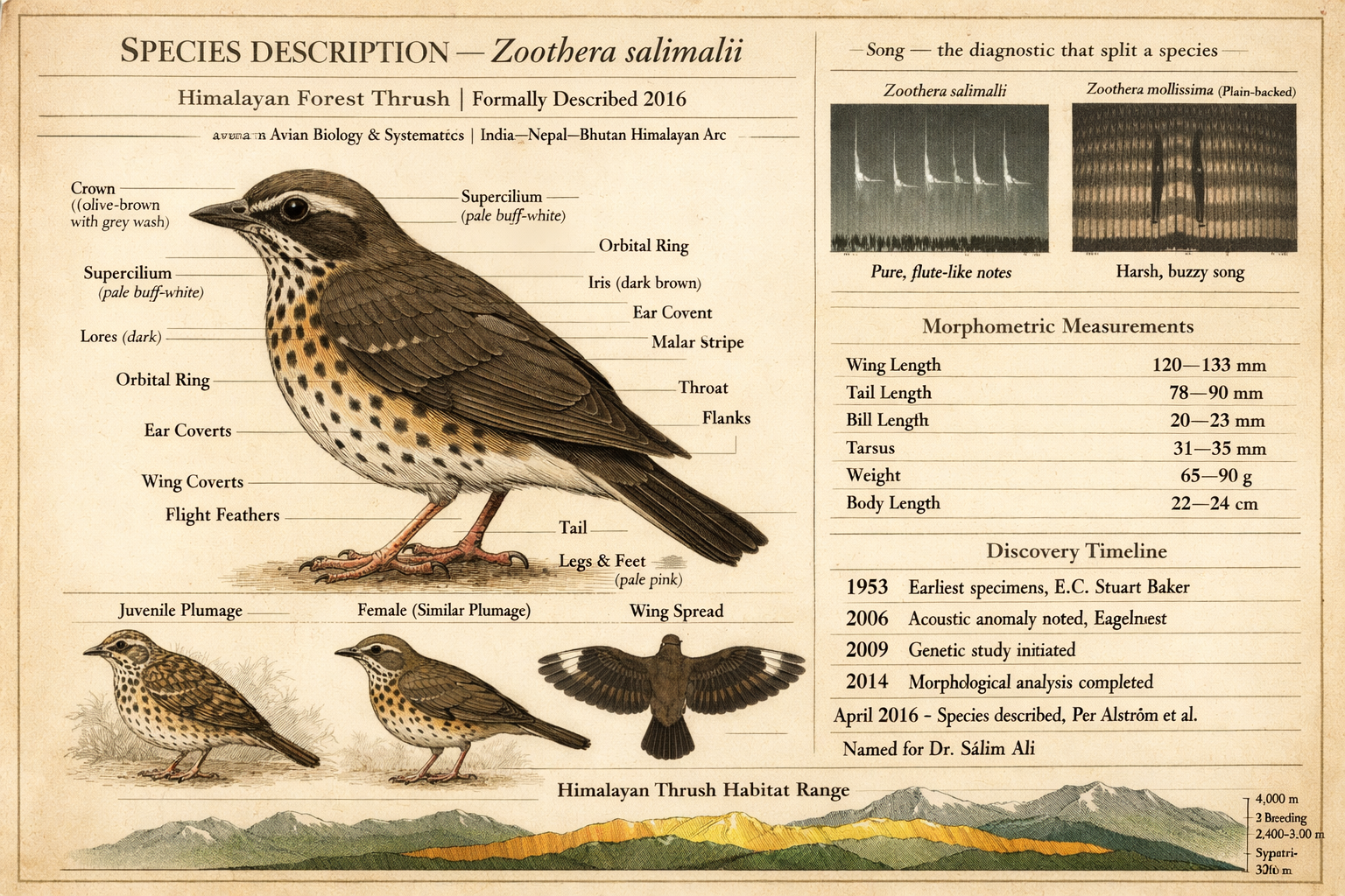 The Himalayan Forest Thrush – Edge of Extinction